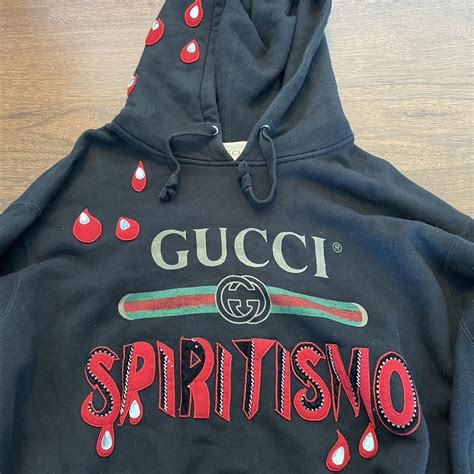 gucci spiritismo hoodie|Gucci hoodie for men.